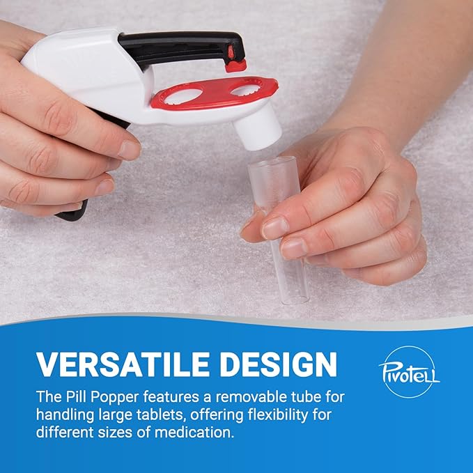 Pivotell Pill Popper for Blister Packs: an aid for Arthritis, Parkinson's and Those with weak Hands to Remove Tablets Easily & Quickly from Blister Packs