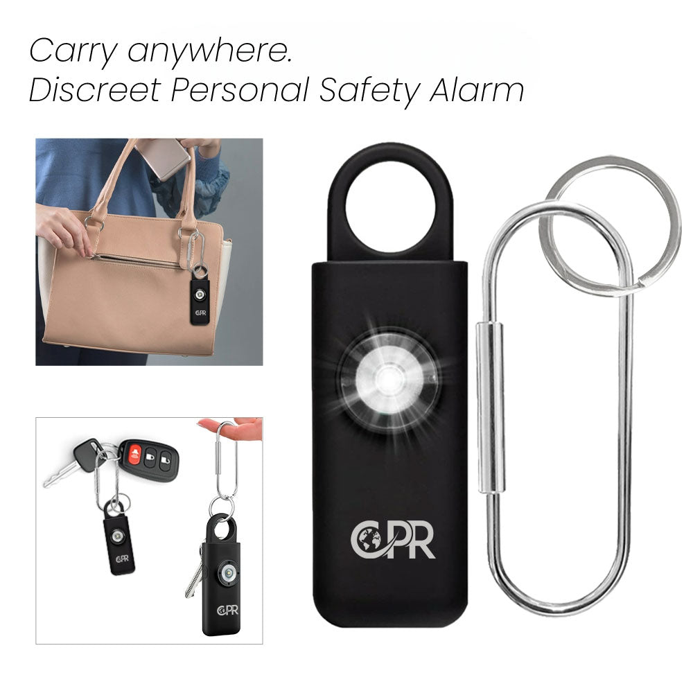 CPR Guardian Angel - Personal Safety Alarm for Elderly, Panic Alarm with Loud 130dB Siren to draw attention in an Emergency or Fall